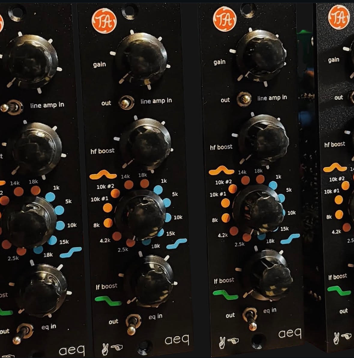 AEQ 'Dual Discrete' 500 Series Line Equalizer (Single)